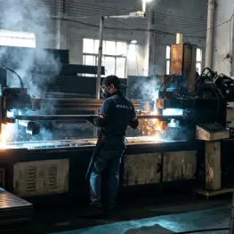 Beam welding