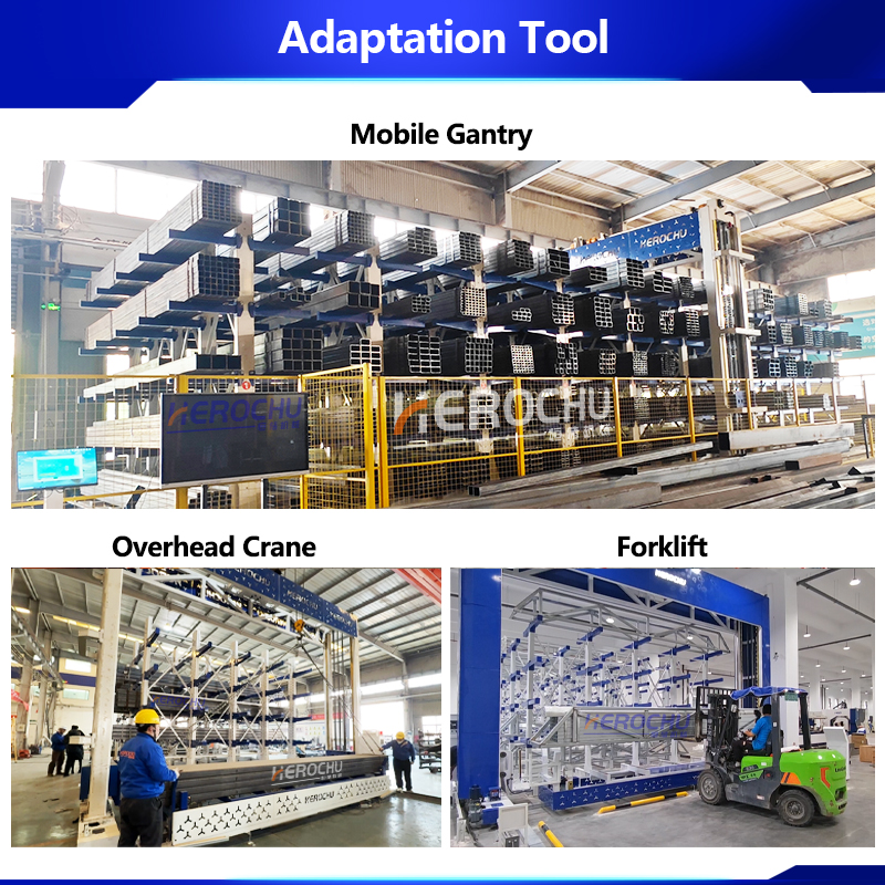 Industrial Fully Automatic Gantry Storage Rack System Automated Gantry Type Profile Steel Warehouse Equipment
