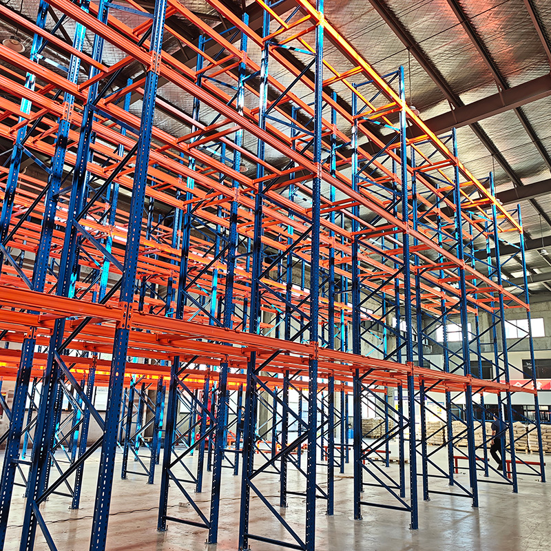 1000kg-4000kg Heavy Duty Industrial Pallet Rack Cold Rolled Steel Thickened Steel Plate Storage Racking for Warehouse Use