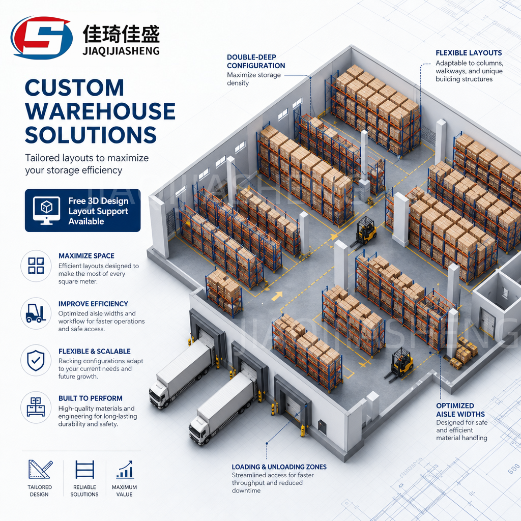 Custom Surface Finish OEM Heavy Loading Modular Assembled Beam Type Heavy Duty Pallet Racking for Production Workshop Storage