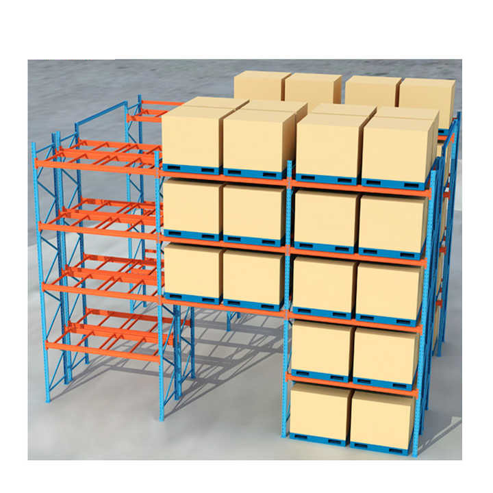 Direct Factory Sale High-Density 5-Layer Metal Drive-In Racking System for Warehouse Storage 2000kg Load Capacity