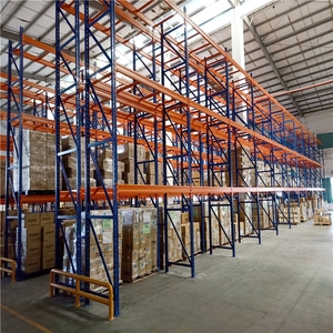 Factory Price Customized Heavy Duty Metal Drive-In Warehouse Racking System 5 Layer Steel Adjustable Anti-Rust Epoxy Powder Rack