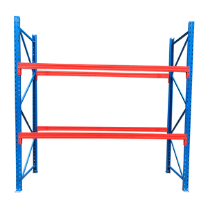 Adjustable Steel Teardrop Pallet Rack Heavy Duty Warehouse Metal Storage Pallet Racking for Industrial Warehouse &amp; Garage Use