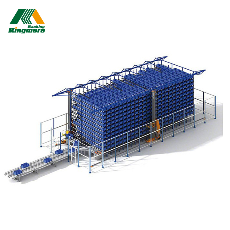 ASRS Heavy Duty Storage Racking System With Stacker Crane Push Back Pallet Racking Pallet Racking System Drive in Racking