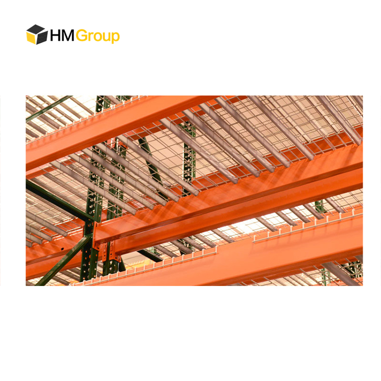 Galvanized Steel U Channel Industrial Storage Welded Wire Decking for Pallet Racking