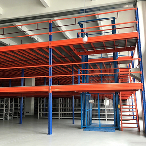 Heavy Duty Mezzanine Racking System with Pallet Rack Steel Warehouse Storage Platform Multi Level Industrial Shelving