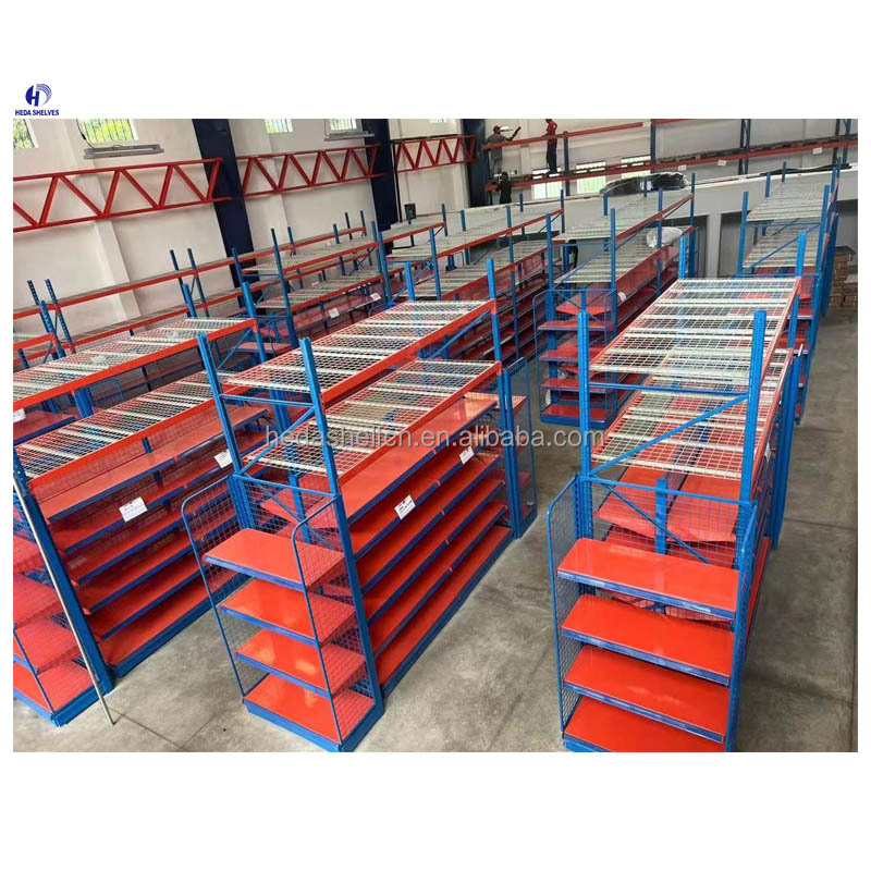 Factory Storage Shelves Garage 4 Layer Long Span Rack System Shelving Medium Duty Longspan Shelving