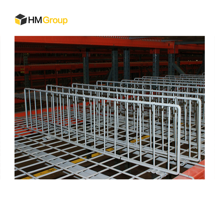 Warehouse Metal Steel Wire Shelves Divider For Racking System