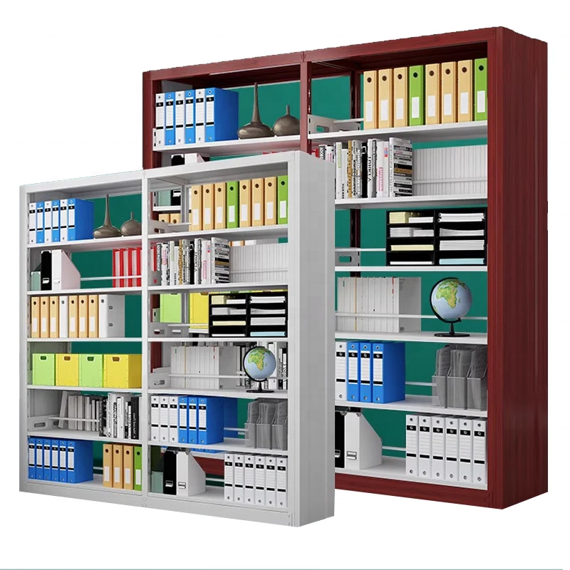 Engineering Bulk Purchasing Heavy Duty Modern Extendable Space Saving Steel Library Shelving Double Face Book Storage Rack
