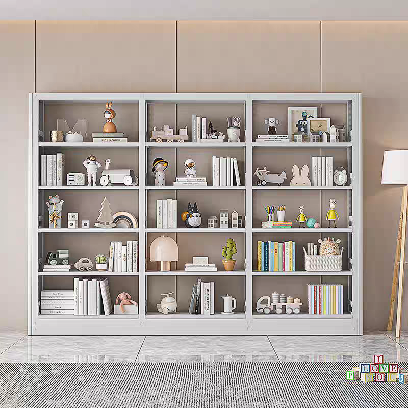 Engineering Bulk Purchasing Heavy Duty Modern Extendable Space Saving Steel Library Shelving Double Face Book Storage Rack
