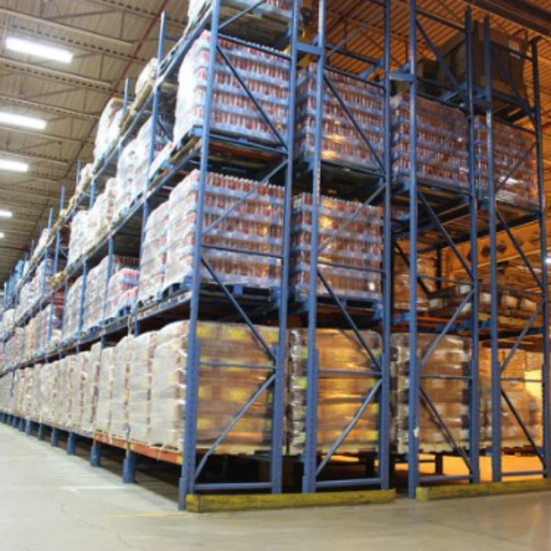 Factory OEM ODM Q235B Steel High Density Adjustable Warehouse Double Deep Pallet Racking System