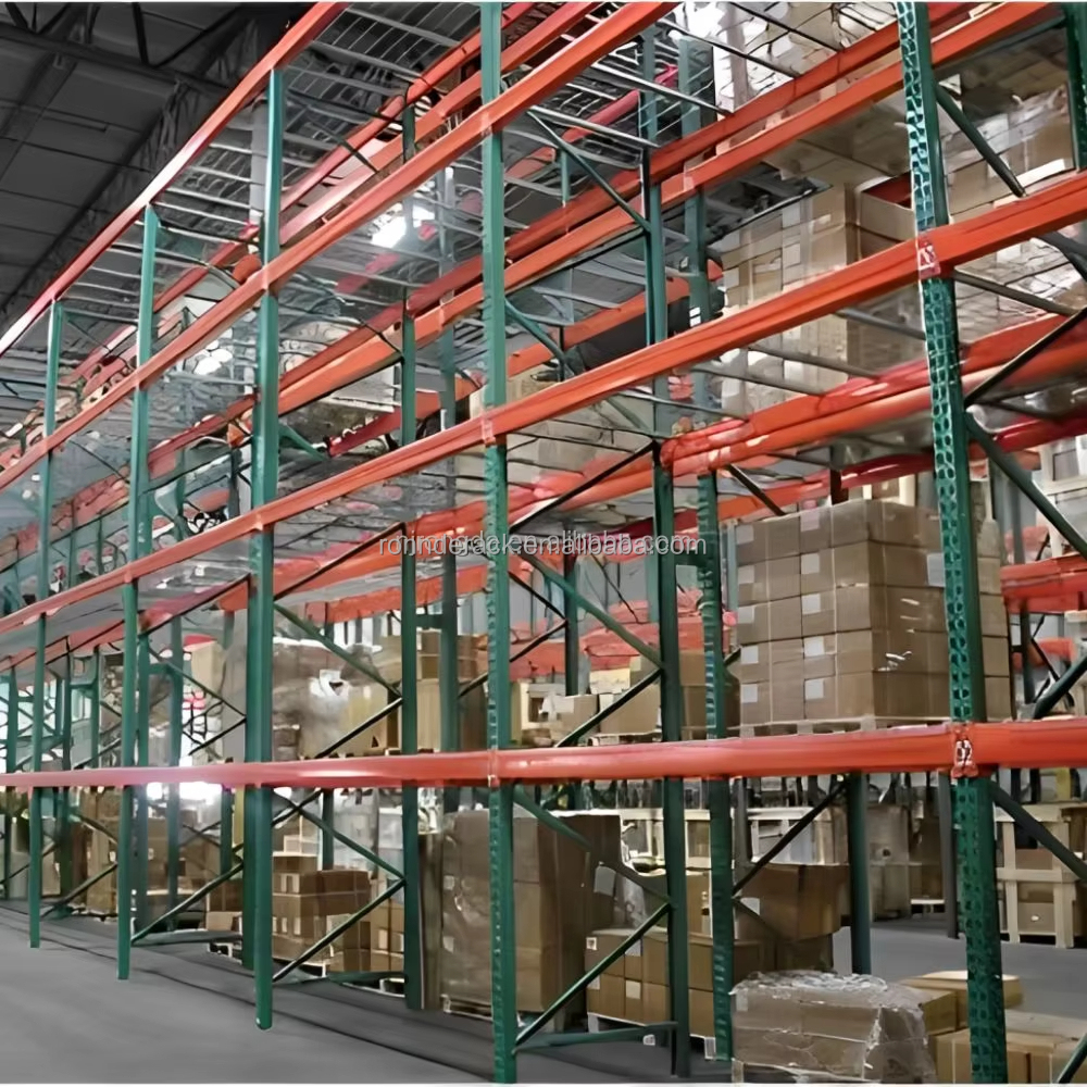 Customized Adjustable Steel Heavy Duty Warehouse Storage Pallet Rack System Teardrop Pallet Rack