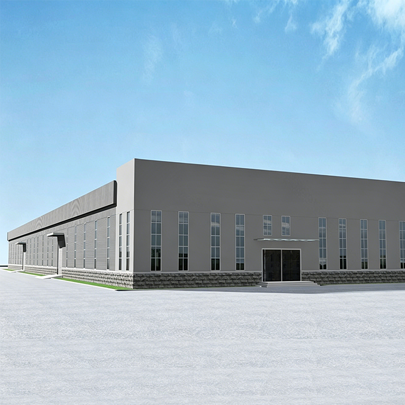 High Bay Racking Warehouse for Delivery Sorting Center and Inventory Storage Depot Steel Structure Factory