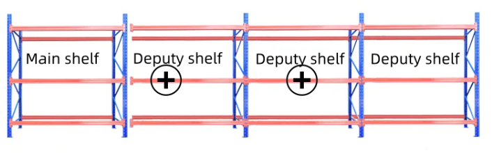 Warehouse Storage Shelf Heavy Duty Industrial Pallet Rack Very Narrow Aisle Racking System with Special Forklift