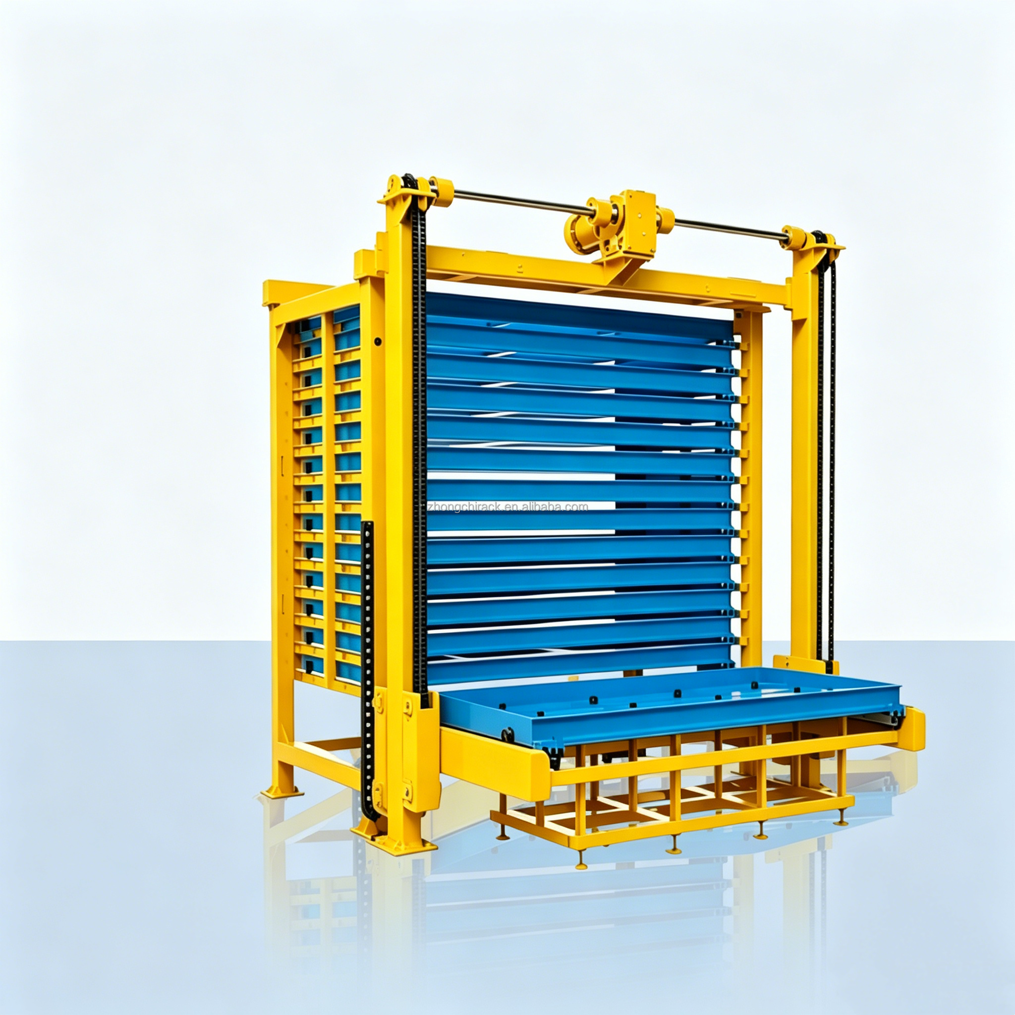 Intelligent Anti-Rust Powder Coated Warehouse Rack System for Steel Plate Storage Automated Multi-Layer Industrial Solution