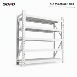 Industrial Medium Duty Longspan Shelving With Starter And Add-on Unit, Adjustable Warehouse Storage Rack For Logistics