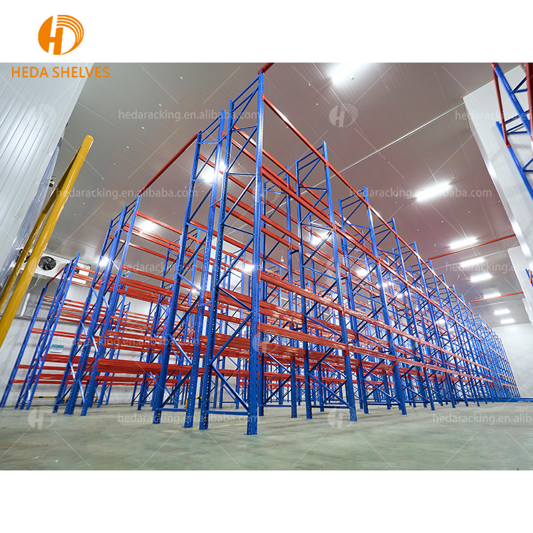 Heavy Duty Load-Bearing Adjustable Steel Racks Corrosion Protection 5-Layer Warehouse Industrial Stack Storage Shelving System