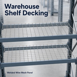 Heavy Duty Galvanized Steel Wire Mesh Decking Panel