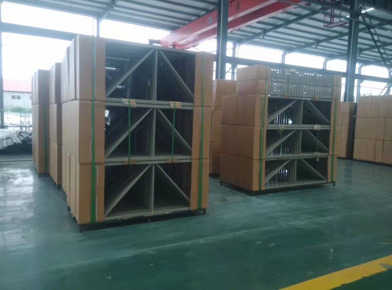 Warehouse Storage Rack Setup