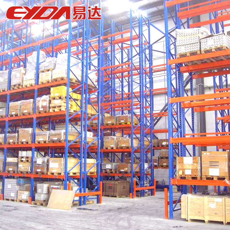Factory Price Eyda Steel Heavy Duty Powder Coated VNA Rack Very Narrow Aisle High Density Warehouse Storage Rack