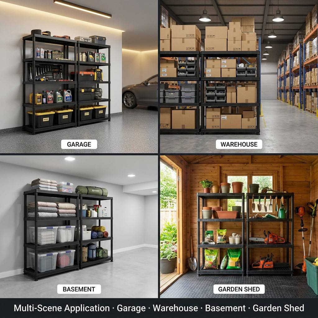 36x18 Inch Shelving Wholesale Manufacturer Easy Assembly Stacking Racks Storage Shelf logo Package Color Customazation