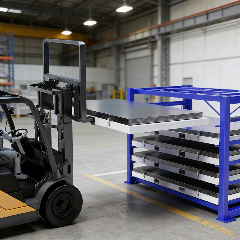 Industrial Metal Storage Stacking Pallet Racks Warehouse Shelving Units