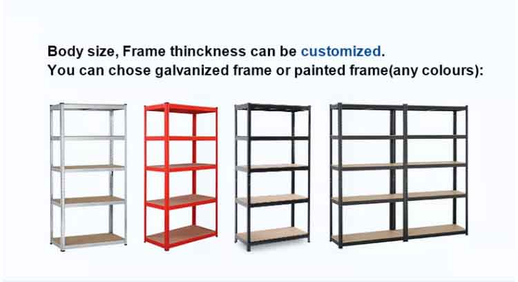Heavy Duty 5-Layer Metal Shelf 180x90x40cm Galvanized Rust Resistant | Modular Storage Rack with Tool-Free Assembly