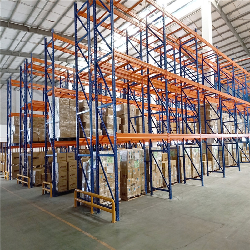 Factory Price Customized Heavy Duty Metal Drive-In Warehouse Racking System 5 Layer Steel Adjustable Anti-Rust Epoxy Powder Rack