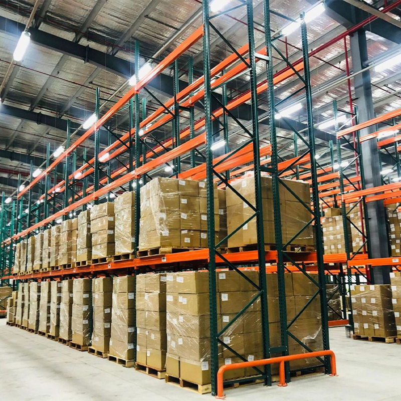Combined Load-Row Connected Industrial Pallet Racking System Heavy Duty Warehouse Storage Racks 2000kg Steel