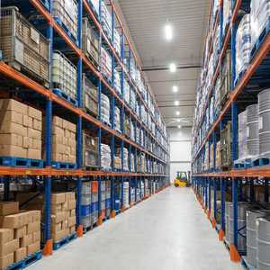 Warehouse Steel Storage Rack Steel Pallet Heavy Duty Adjustable Selective Pallet Racking System For Factory
