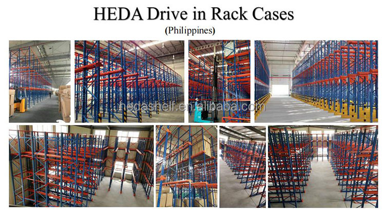 Wide Aisle Pallet Racking Heavy Duty Metal Rack Double Deep Clothes Racking System for Warehouse