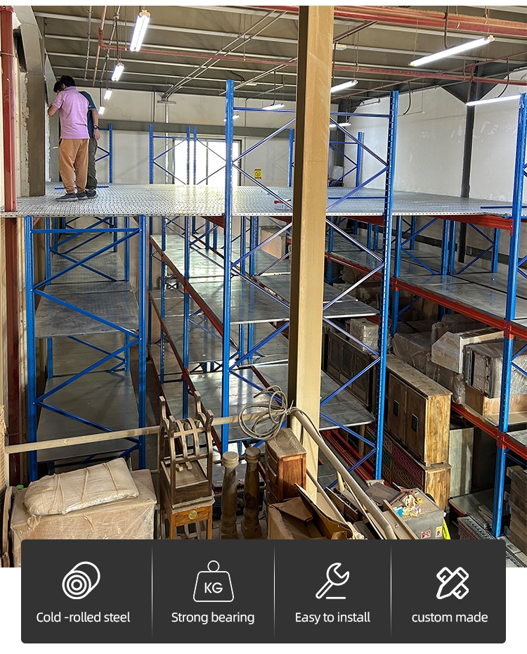 Industrial Steel Structure Warehouse Mezzanine Rack