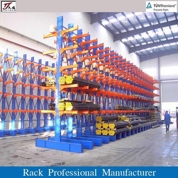 5 Layer Durable Pipe Cantilever Rack Heavy Duty Steel Storage System for Steel Pipes PVC Tubes Conduits Oil Field