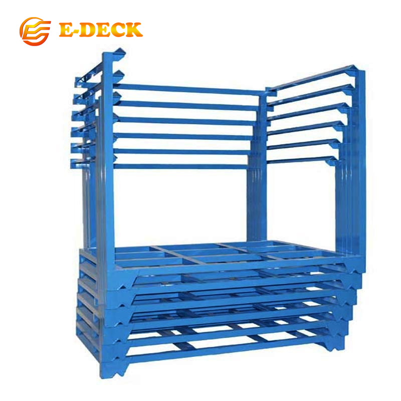 Warehouse Storage Durable Steel Stacking Metal Frame Pallet