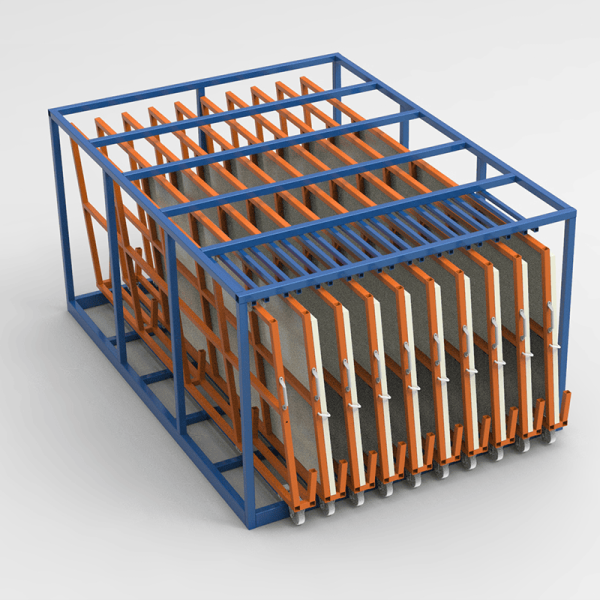 Vertical Roll Out Sheets Rack Storage Racks Drawer Racking Roll Out Vertical Sheet Metal Rack for Sheets Storage