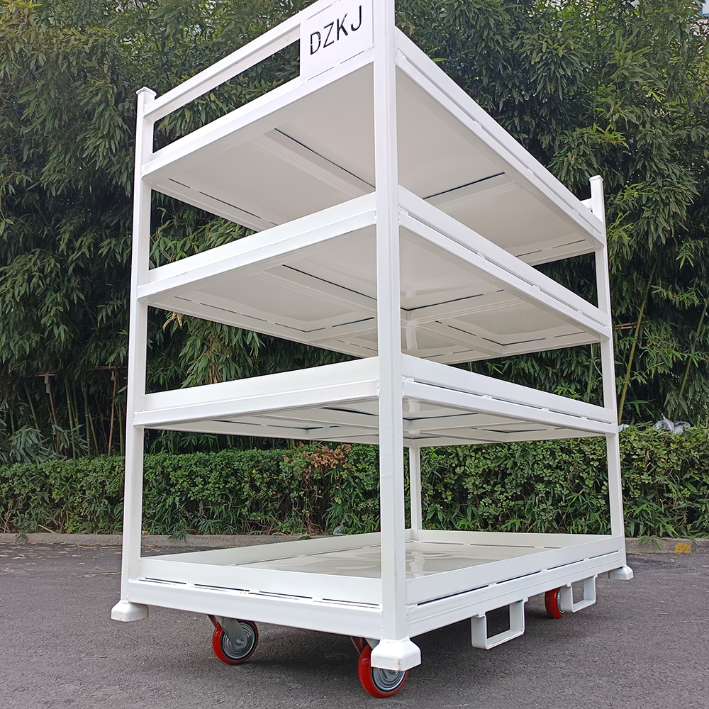 Carter OEM Steel Material Auto Parts Storage Turnover Pallet Rack Cargo &amp; Storage Equipment for Vehicle Transportation Engine