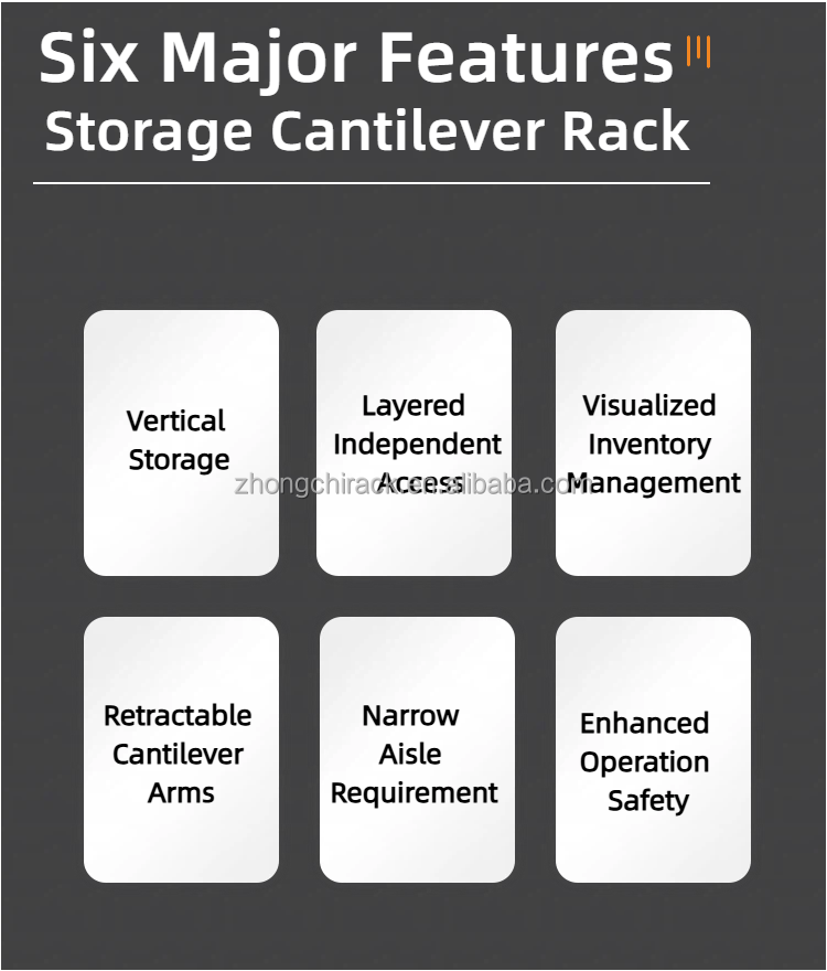 Automatic Multifunctional Telescopic Cantilever Racking Detail