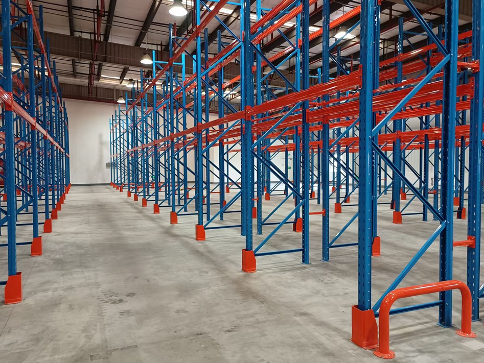 New Heavy Duty Double Deep Steel Pallet Racking Warehouse Storage Rack with Shuttle Drive-in for Restaurant &amp; Home Use Cold Room