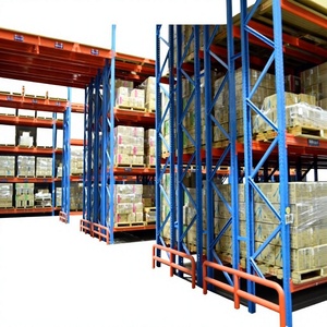 Very Narrow Aisle Pallet Racking VNA Rack Heavy Duty Warehouse Storage Racking System Customized