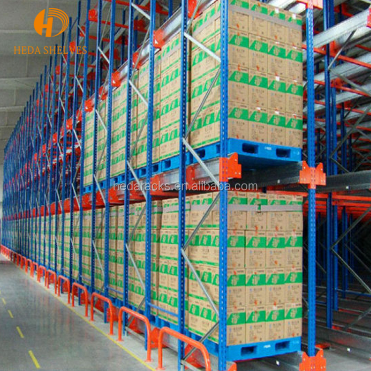 Double Deep Pallet Racks Heavy Duty Drive in Racking Drive-In Racking System Pallet Rack Warehouse Fifo Management System
