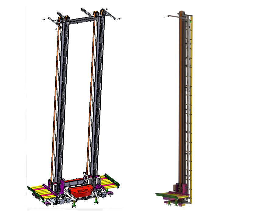 Integrated Shuttle Track System