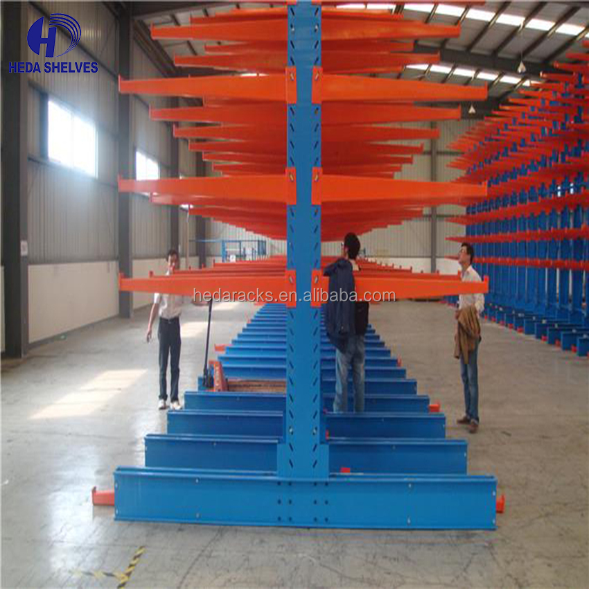 China Supplier Cantilever Manufacturers Stable Cantilever Racking Warehouse Pipe Car Storage Rack Cantilever Racking