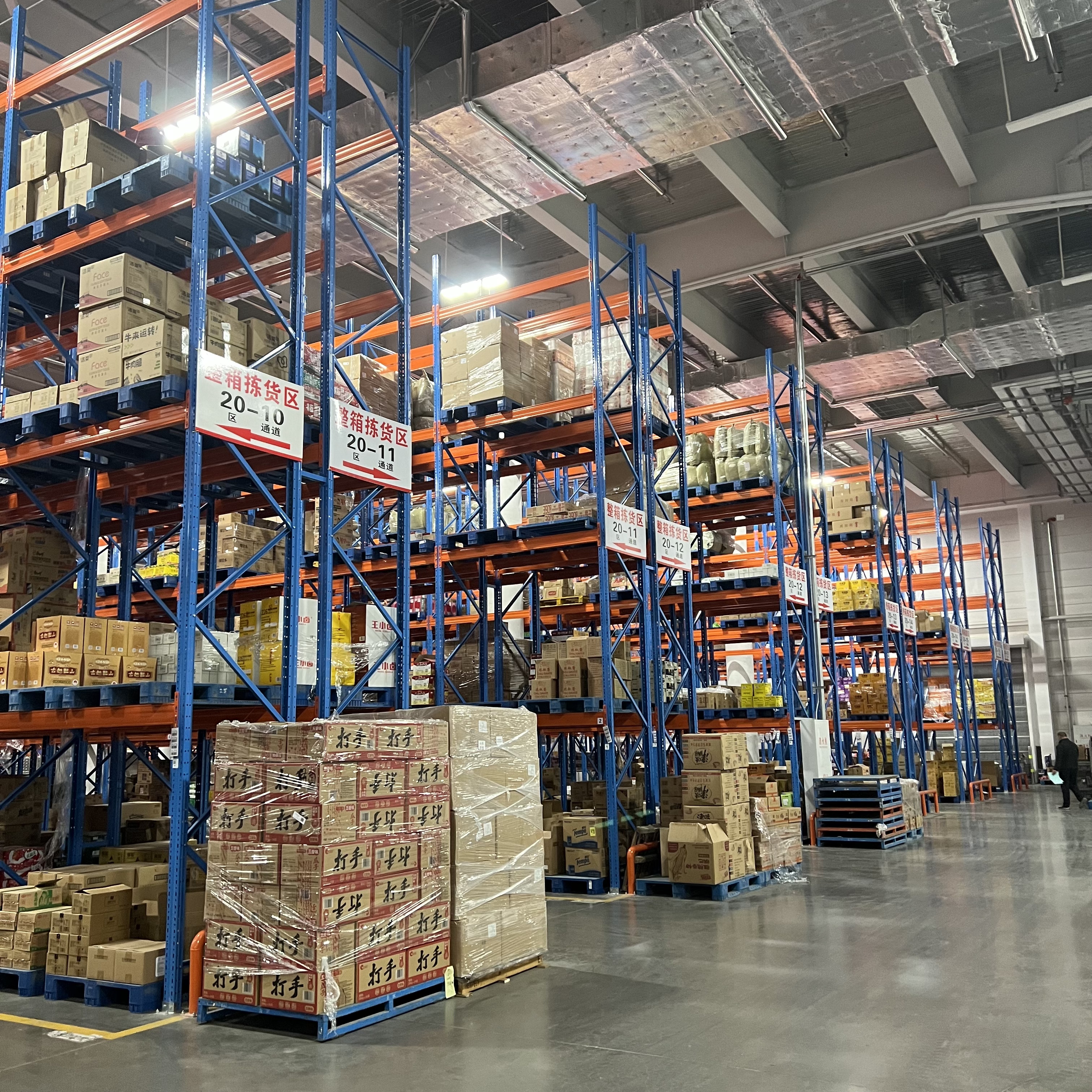 Heavy Duty Pallet Rack System Multi-layer Customized Metal High Load Industrial Warehouse Storage Steel Selective Pallet Racking