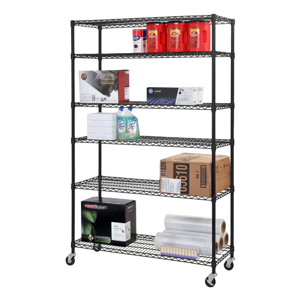 Boltless Wire Shelving Detail View