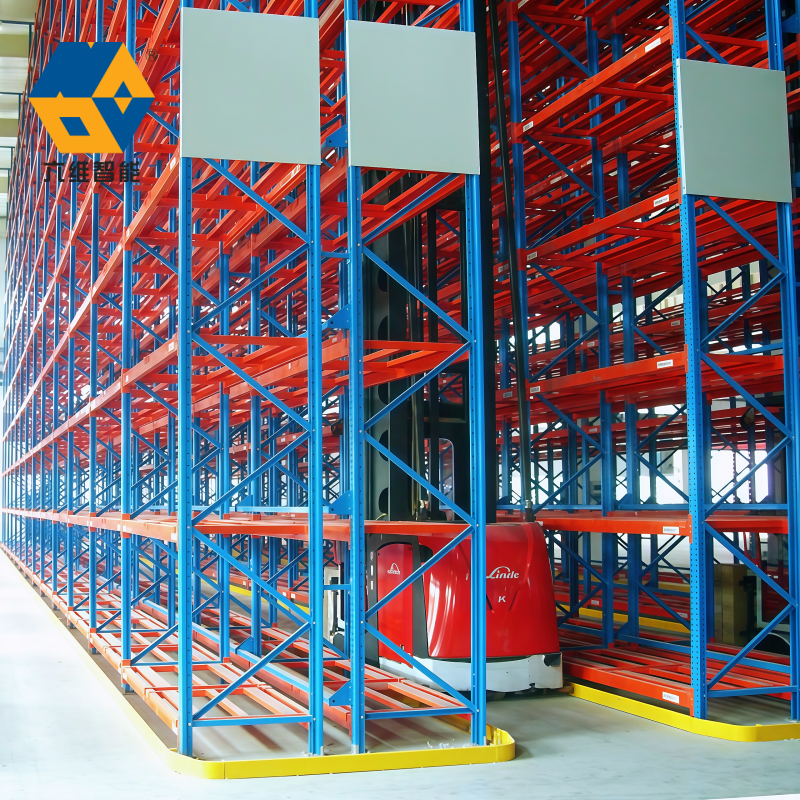 High Duty Powder Coating Steel Warehouse Racks System High Bay Storage Racking System VNA Pallet Racking