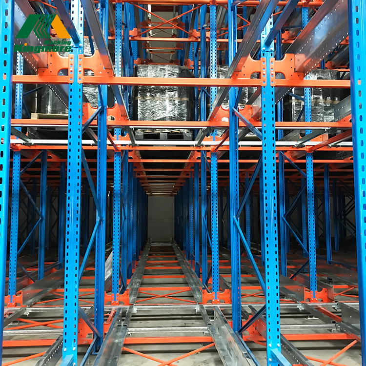 ASRS Heavy Duty Storage Racking System With Stacker Crane Push Back Pallet Racking Pallet Racking System Drive in Racking