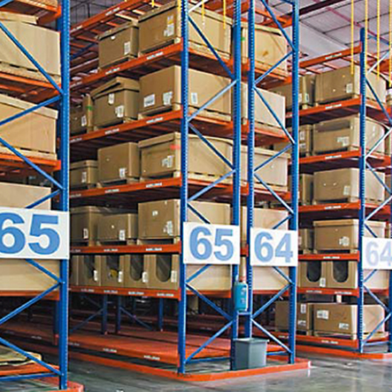 Industrial VNA Pallet Racking-Carbon Steel Adjustable Corrosion Protection Powder Coated Storage Racks