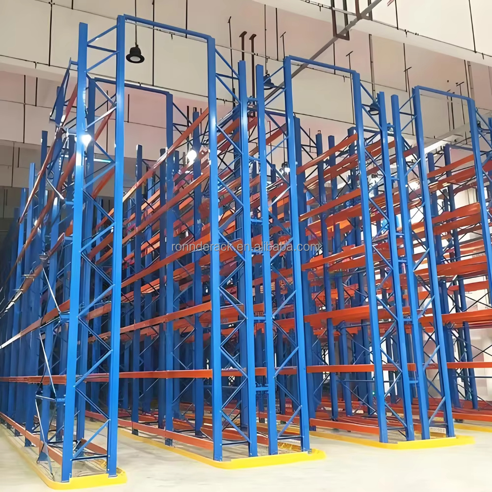 Custom Euro Very Narrow Aisle Racking System VNA Galvanized Narrow Pallet Racking for Warehouse Solution