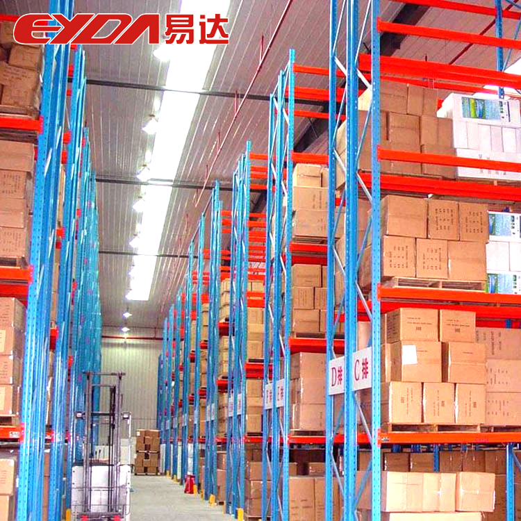Custom Steel 5-Layer Heavy Duty Narrow Aisle Racks Very Narrow Aisle High Density Warehouse Storage Rack