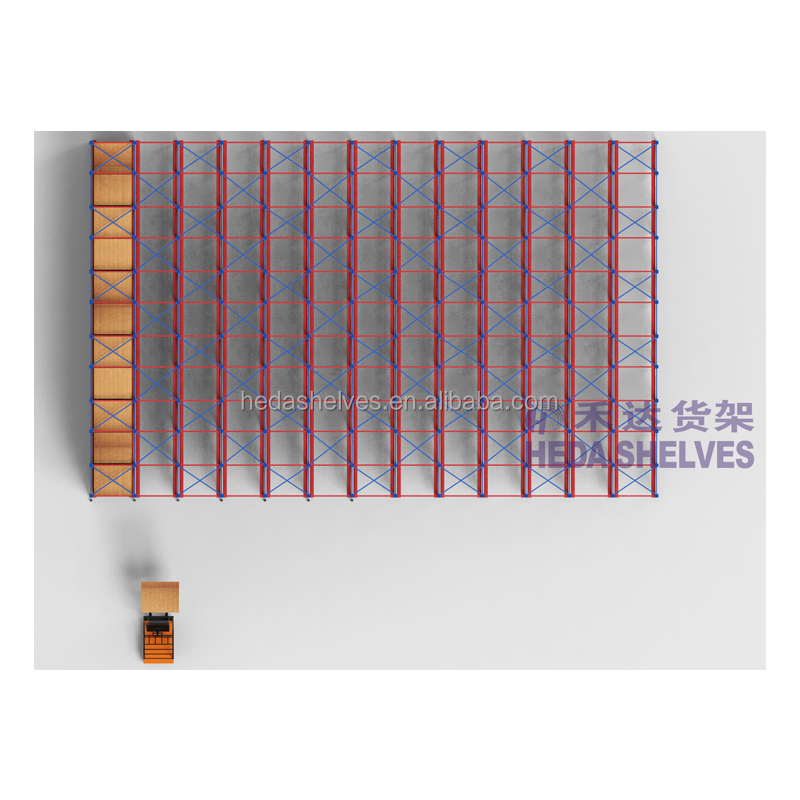 Drive In Rack System High Density Heavy Duty Storage Racking Pallet Rack Warehouse Industrial Drive In Rack